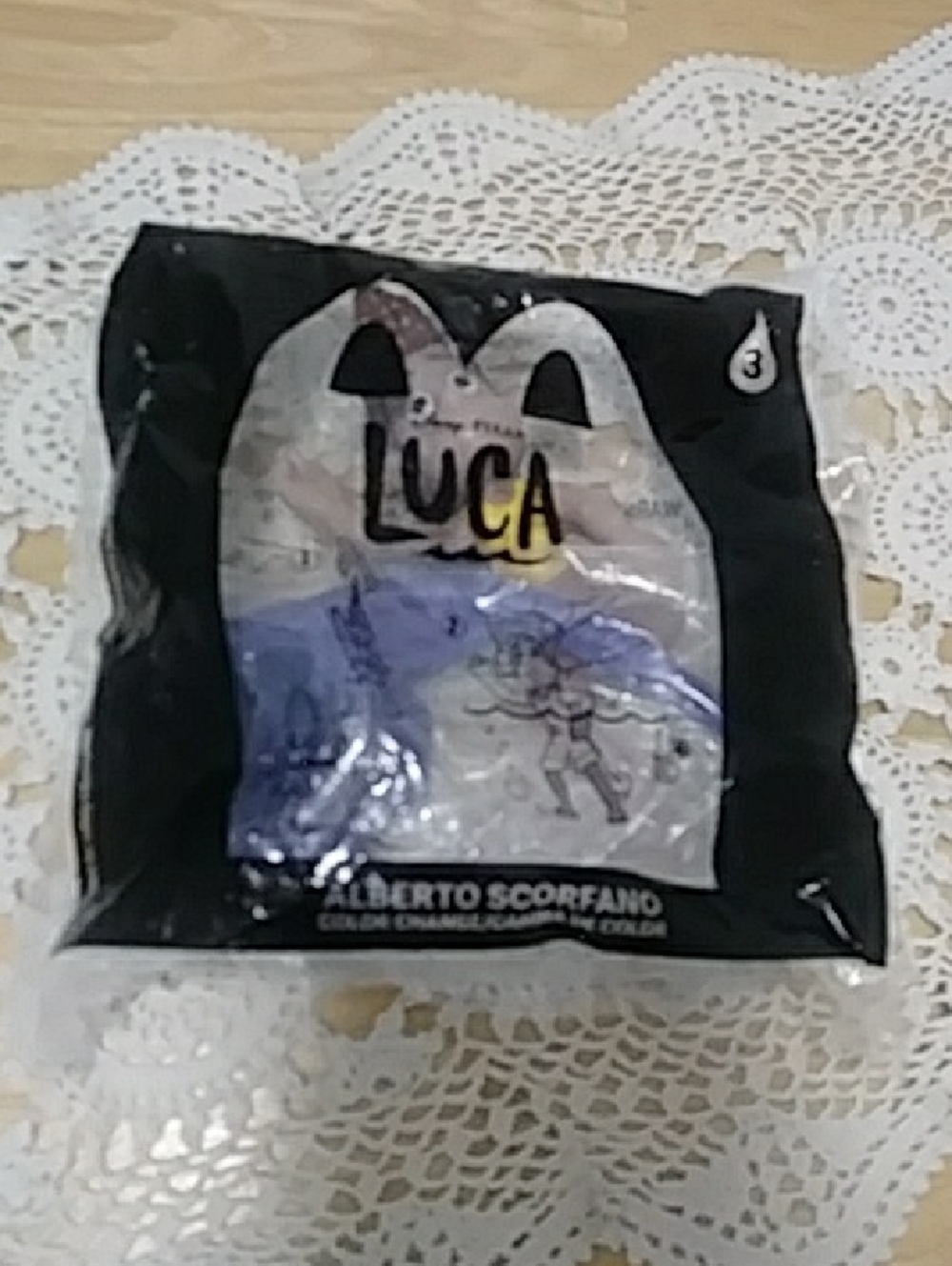 McDonald's Disney Pixar Luca #3 Happy Meal Toy Alberto Scorfano figure